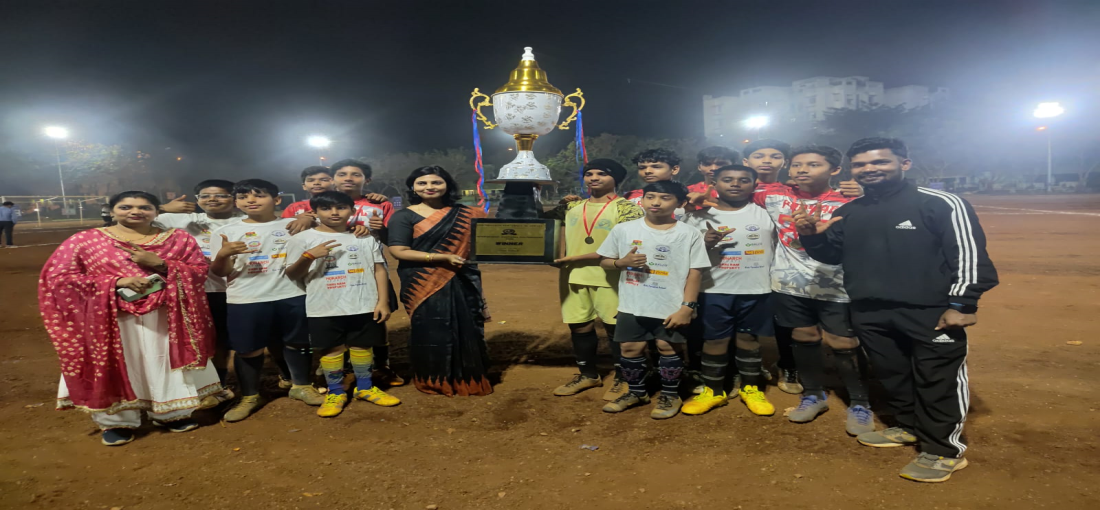 VICTORYIN THE INTER-SCHOOL FOOTBALL TOURNAMENT